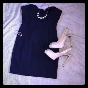 Deep plunge party dress
